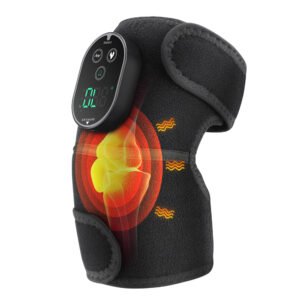 Cordless Heated Knee Brace with Vibration and Red Infrared Light