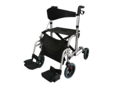 2 in 1 Rollator Transit Chair